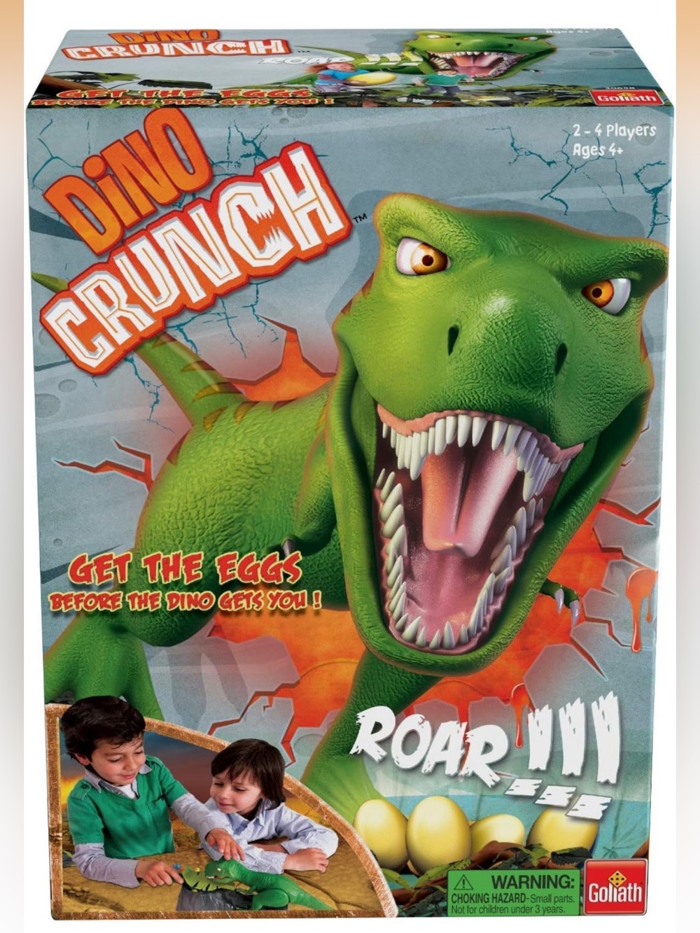 Dino Crunch by Goliath - Get the Eggs Before the Dino Gets You!
